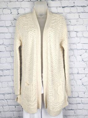 Mossimo Size XL Cream Cardigan Sweater